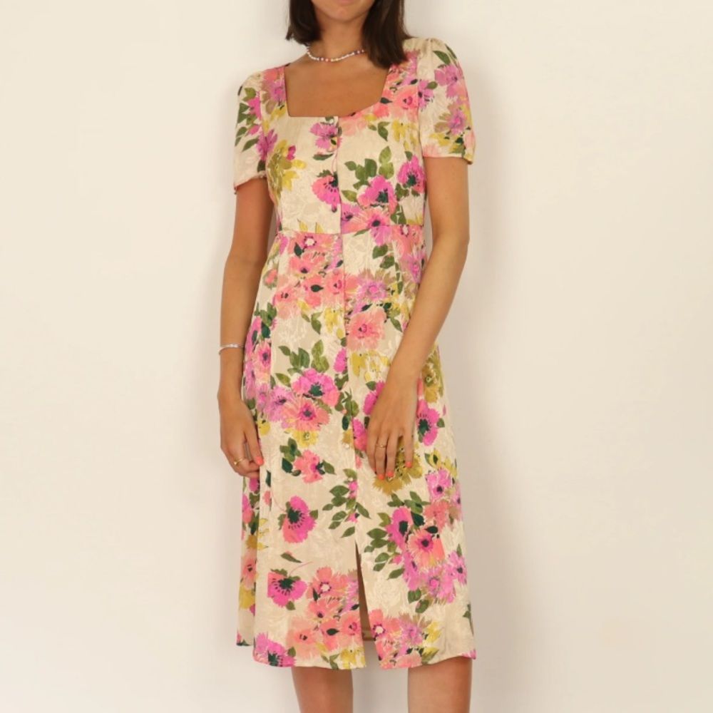 Sézane Victoria Dress in Automne Glow